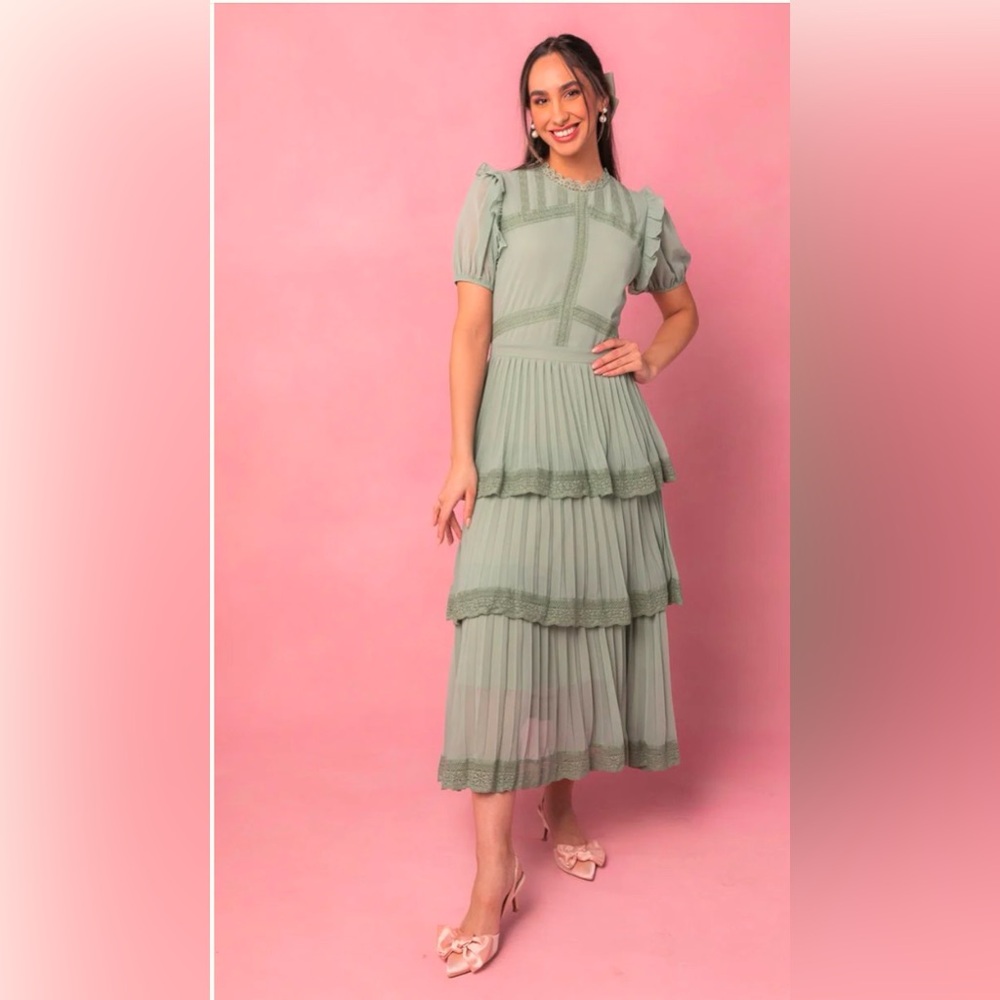 Ivy City Jade Dress